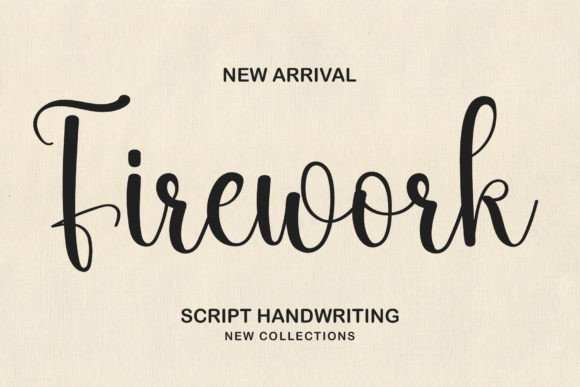 Firework Font - Featured Image