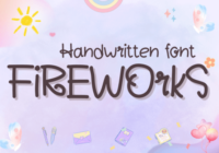 Fireworks Font - Featured Image