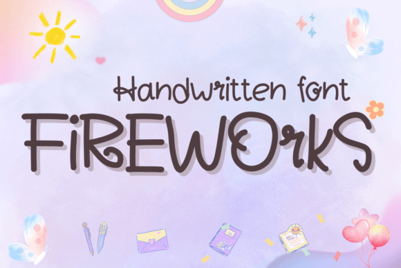 Fireworks Font - Featured Image