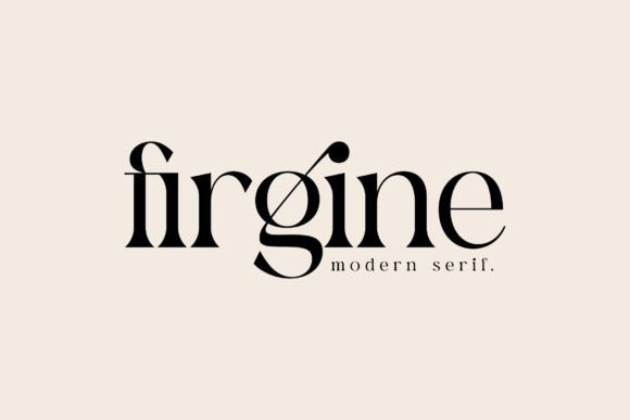 Firgine Font - Featured Image