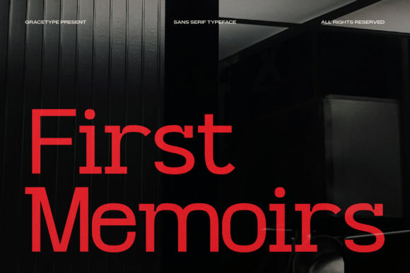 First Memoirs Font - Featured Image