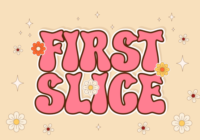 First Slice Font - Featured Image