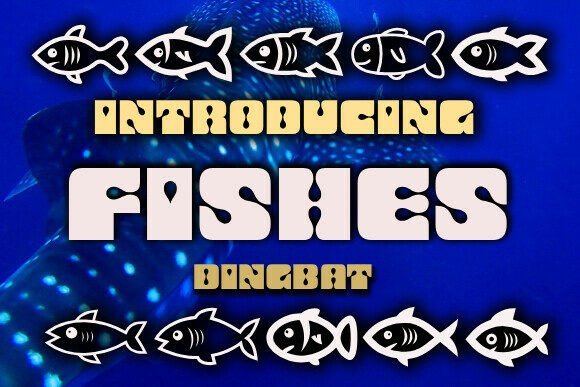 Fishes Font - Featured Image
