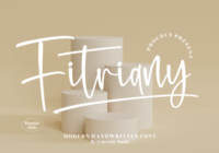 Fitriany Font - Featured Image