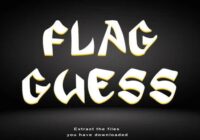 Flag Guess Font - Featured Image