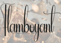 Flamboyant Font - Featured Image
