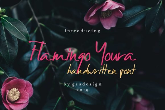 Flamingo Youra Font - Featured Image