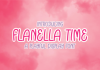 Flanella Time Font - Featured Image