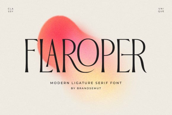 Flaroper Font - Featured Image