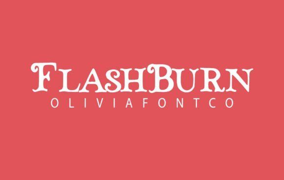 Flashburn Font - Featured Image