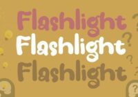 Flashlight Font - Featured Image