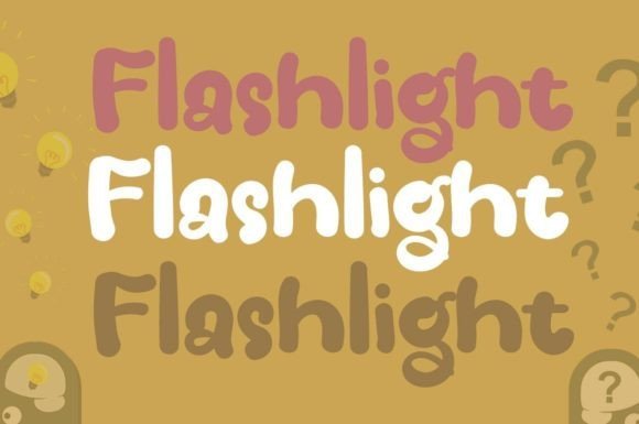 Flashlight Font - Featured Image