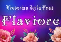 Flaviore Font - Featured Image