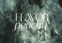 Flavor Peachy Font - Featured Image