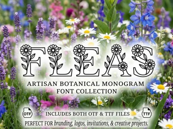 Fleas Font - Featured Image
