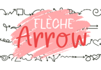 Flèche Arrow Font - Featured Image