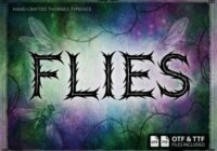 Flies Font - Featured Image