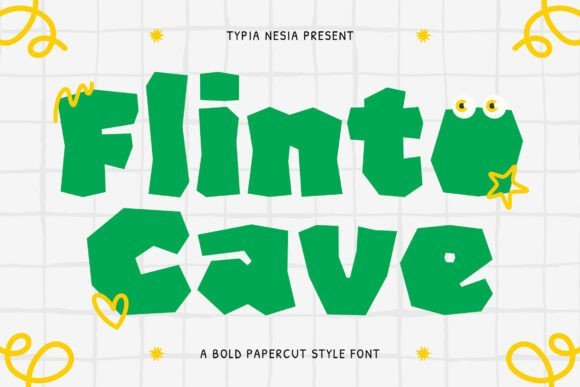 Flinto Cave Font - Featured Image