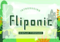 Fliponic Font - Featured Image