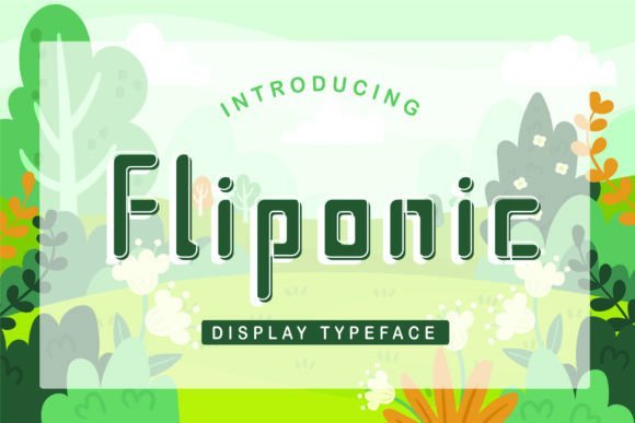 Fliponic Font - Featured Image