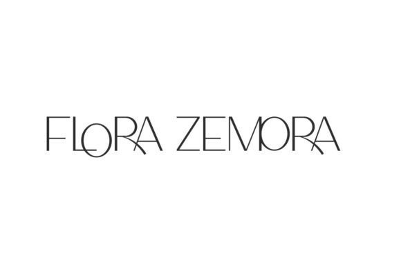Flora Zemora Font - Featured Image