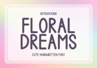 Floral Dreams Font - Featured Image