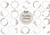 Floral Frame Font - Featured Image