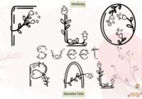 Floral Sweet Font - Featured Image