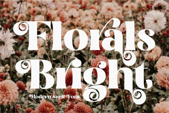 Florals Bright Font - Featured Image