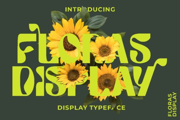 Floras Display Font - Featured Image