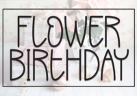 Flower Birthday Font - Featured Image