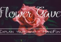 Flower Grave Font - Featured Image