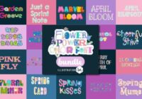 Flower Power Color Font - Featured Image