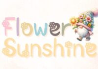 Flower Sunshine Font - Featured Image