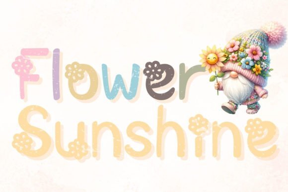 Flower Sunshine Font - Featured Image
