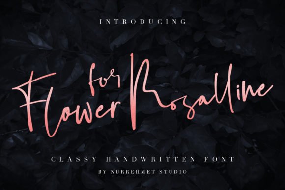 Flower for Rosalline Font - Featured Image