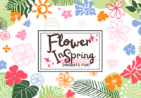 Flower in Spring Font - Featured Image