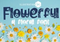 Flowerful Font - Featured Image