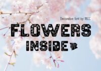 Flowers Inside Font - Featured Image