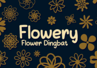 Flowery Font - Featured Image
