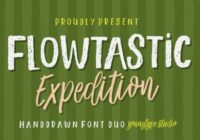 Flowtastic Expedition Font - Featured Image