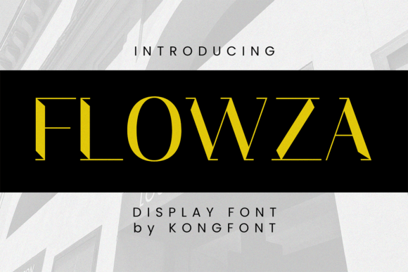Flowza Font - Featured Image