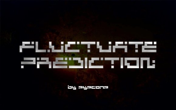 Fluctuate Prediction Font - Featured Image