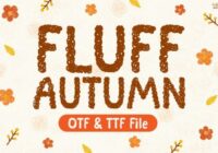 Fluff Autumn Font - Featured Image