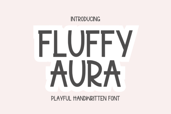 Fluffy Aura Font - Featured Image