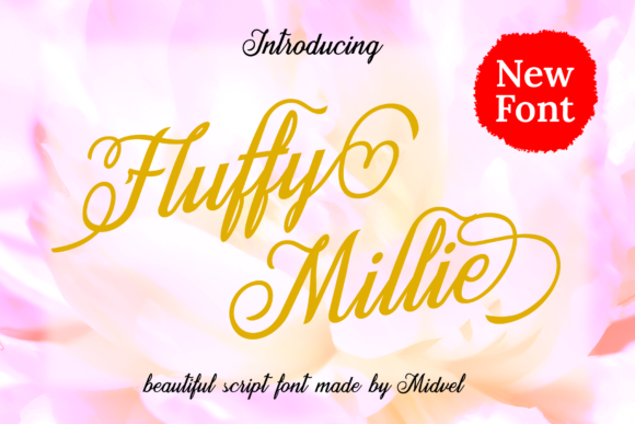 Fluffy Millie Font - Featured Image