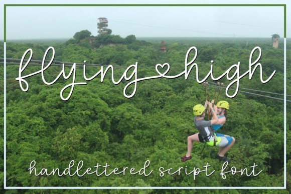 Flying High Font - Featured Image