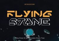 Flying Stone Font - Featured Image