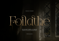 Foilathe Font - Featured Image