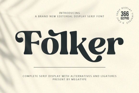 Folker Font - Featured Image